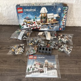 DAMAGED BOX LEGO Creator Expert Winter Toy Shop 10249 Village Station 10259 LOT
