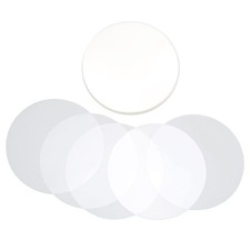 100 PCS Circle Mylars, Button Parts Metal with Clip Pin Top  Bottom Plastic ...