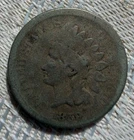 Possible Libby Prison Survivors Relic, One Cent Coin Dated 1859