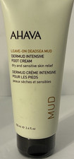 AHAVA Dermud Dead Sea Mud Intensive Leave-On Foot Cream 3.4 fl oz