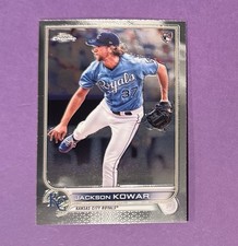 Topps Chrome Sonic Jackson Kowar Kansas City Royals Rookie 2022 Card #188