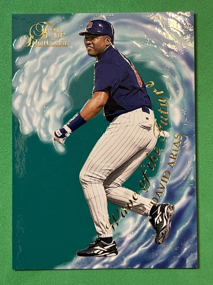 1997 Flair Showcase Wave of the Future Conjunto 1-25 + WF# 1&2 David Ortiz Inserção RC - Imagem 4 de 4
