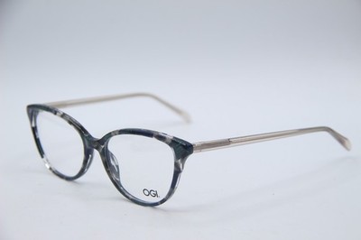 NEW OGI 15 BELOW 421 BLUE GREY MARBLE AUTHENTIC FRAMES EYEGLASSES 54-16