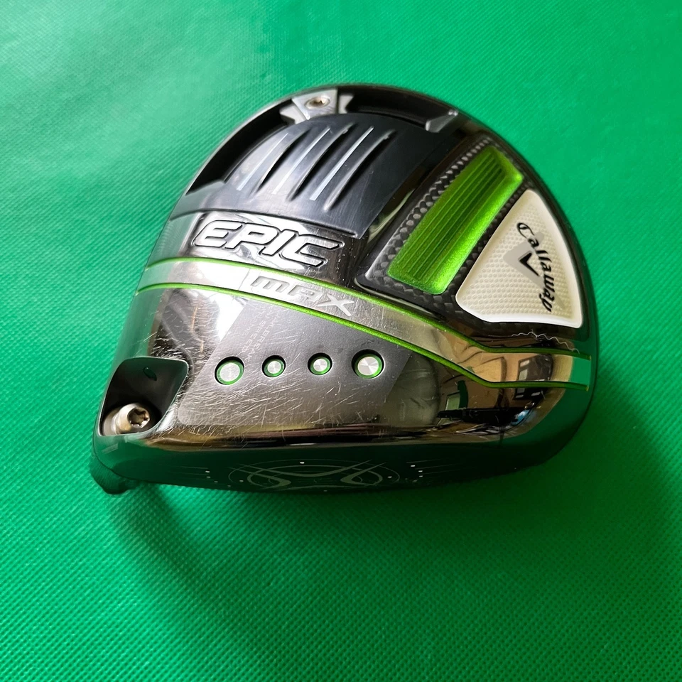 Mazze da golf Callaway EPIC MAX 9.0 solo testa driver RH 9* gradi - Immagine 3 di 4