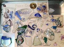 sea glass from japan Surf-Tumbled Beach Glass Various labels