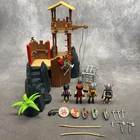 Playmobil 4433 Vintage Viking Fortress- Incomplete -Read description