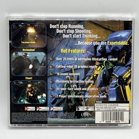Expendable (Sega Dreamcast, 1999) Complete