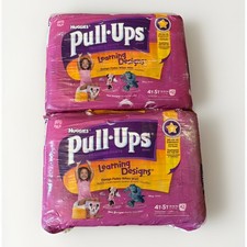 HUGGIES PULL UPS 4T-5T GIRL MINNIE MOUSE Sully 42 Ct X 2 35-50lbs TRAINING PANTS