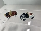 Vintage Hot Wheels 1981 Brown Real Riders & White Blackwalls CJ-7 Jeeps Lot Of 2