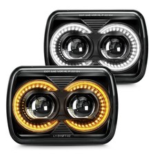 DOT 180W 5x7 Led Headlights 7x6 H6054 headlight Compatible with Jeep Wrangler...