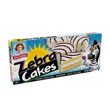 Little Debbie Zebra Cakes 10 Twin-Wrapped Cakes 13.0 OZ Box