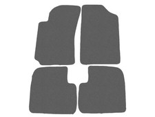 Velour Fußmatten für Toyota Avensis I T22 1998-2002, Graphit x14 Rand