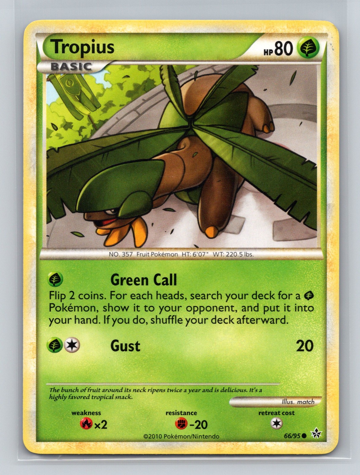 Unleashed Tropius #66/95 13648