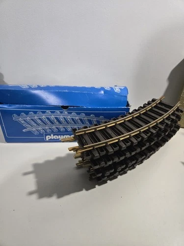 Playmobil 4354 Tracks Vintage With Box Original Box Train Trains Railway