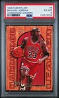 1995 Fleer Flair MICHAEL JORDAN #4 Hardwood Leaders PSA 6 EX-MT