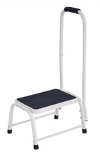 Step Stool with Handle and Rubber Feet Ideal for Caravan Home or Elderly Use