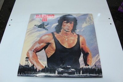 Vintage Rambo III Promotional Vinyl Record Original Motion Picture Soundtrack