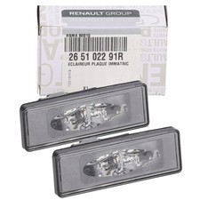 2x ORIGINAL Dacia LED Kennzeichenleuchte BIGSTER DUSTER JOGGER 265102291R