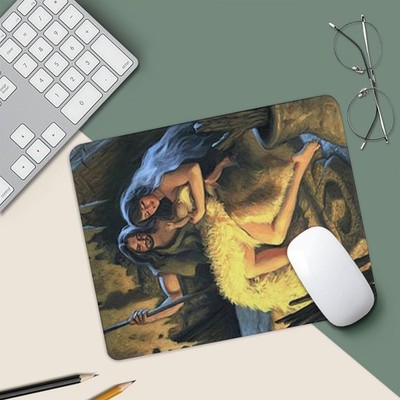Adam and Eve Diary keyboard mouse pad desk mat game pad 9.8x11.8 inches