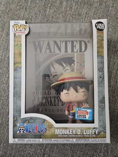 Funko Pop! Animation: One Piece Monkey D. Luffy Wanted Poster NYCC Shared Exc