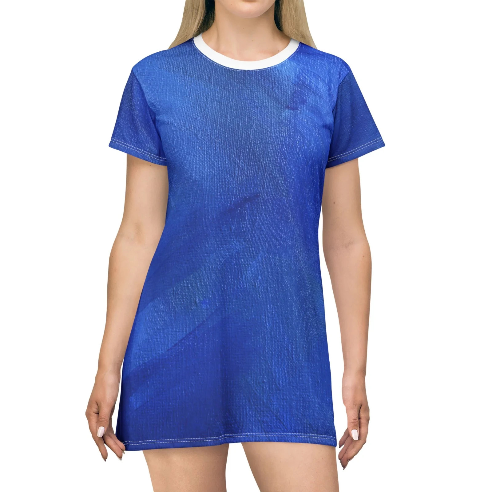 All over print T-Shirt Dress for women