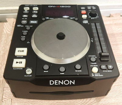 Denon DN-S1200 DJ Media Player CD USB MIDI Controller Tabletop Digital Turntable