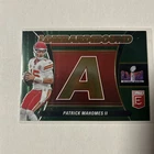2024 Donruss Elite Football Green Patrick Mahomes II #9 PSA 9