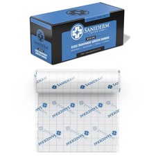 Saniderm Original Tattoo Aftercare Bandage Medium Roll, 6 in x 8 yd 