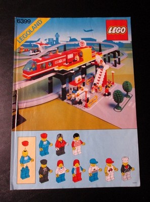 LEGO Town Set 6399 - Airport Shuttle - COMPLETE & WORKS with Box