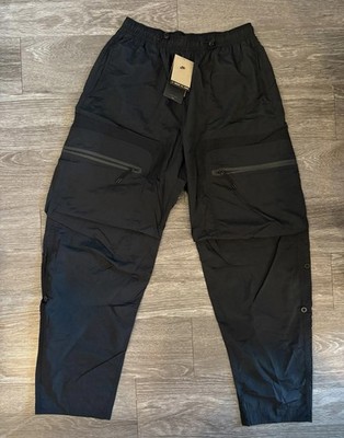 Nike Tech Woven Pants Black Small HJ2940-010 Retail $185