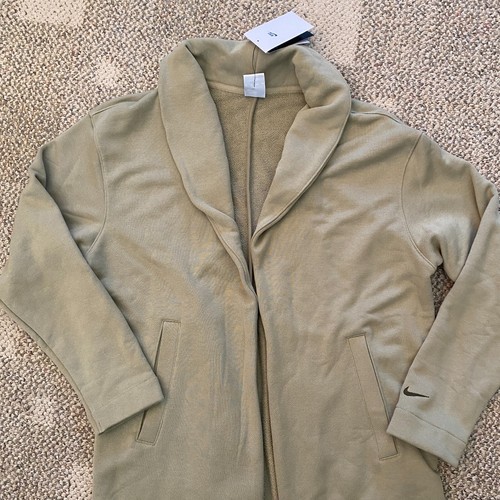 Nike Duster Coat Modern Fleece French Terry FB8749 Women's XS Oversized Runs Big - Picture 2 of 6