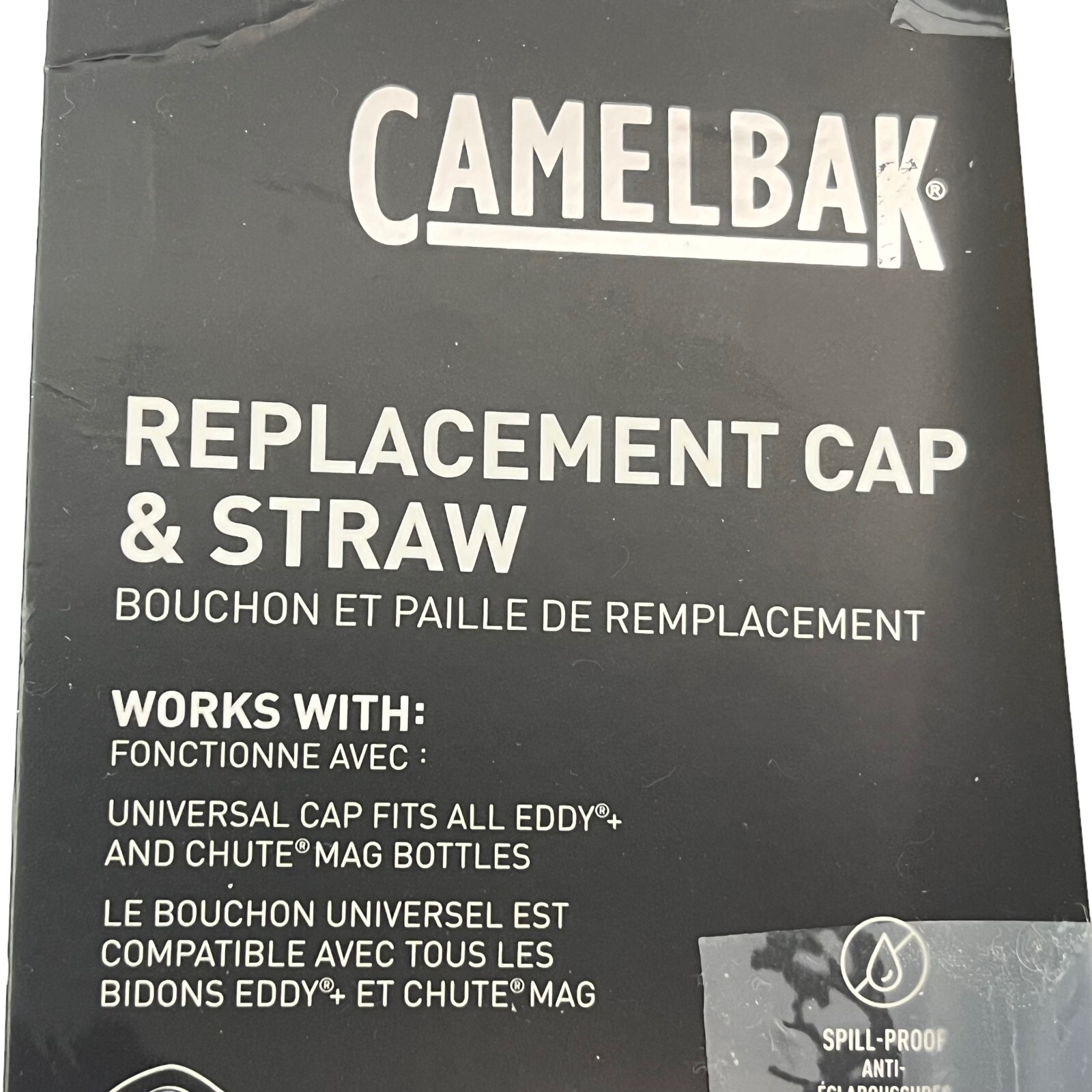 CamelBak REPLACEMENT Cap Straw +Extra 2 Straws Fits Eddy & Chute Bottles All NEW