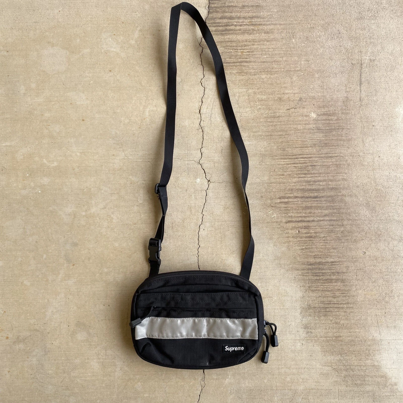 Sac Supreme Shoudler noir Hi Vis Cordura 3M réfléchissant 2014