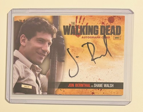 THE WALKING DEAD Season 1 Jon Bernthal as Shane Walsh AUTOGRAPH CARD (A1) - Afbeelding 1 van 2
