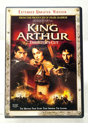 King Arthur (DVD, Extended Unrated Version, 2004) Clive Owen, Keira Knightley