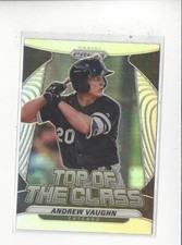 2020 Prizm Top of the Class Prizms Silver #3 Andrew Vaughn Rookie White Sox