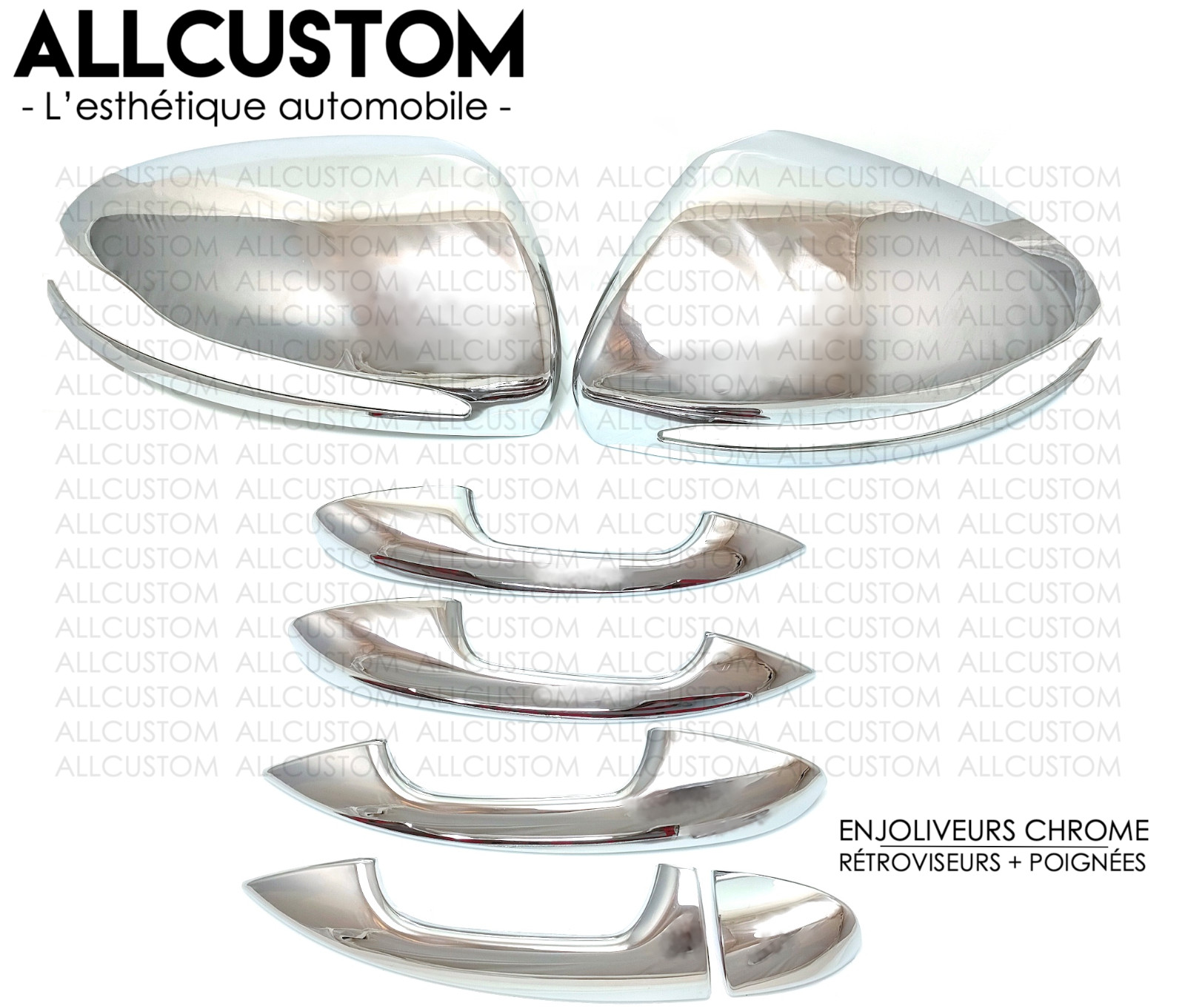 Habillez votre Mercedes Classe C W205 pour le quotidien avec ces coques chrome AMG