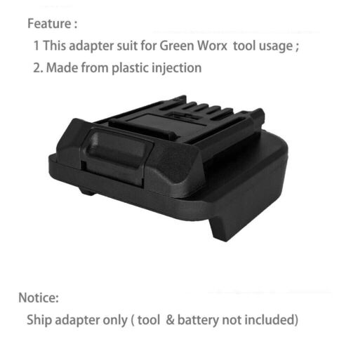 18V Battery Adaper Convert For (Green) Electric Drill 5-Pin Battery TDM - Picture 1 of 9