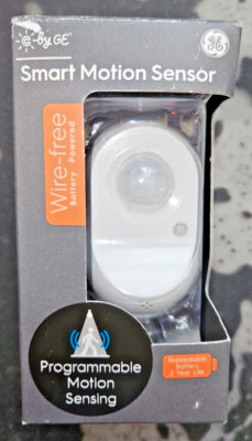 GE 100-Degree White Screw-in Motion Sensor