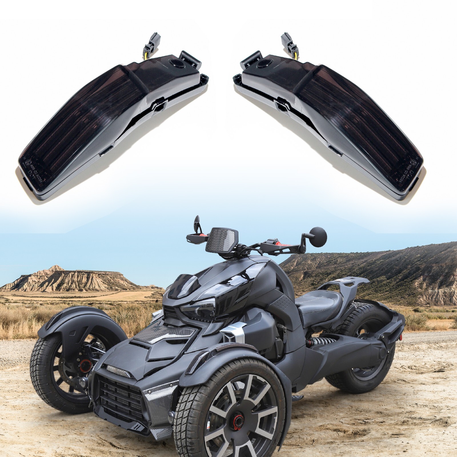 Traild Ceramic Brake Pad Set For Can-Am Ryker Ace 600/900 (2019-2024) - Front & Rear