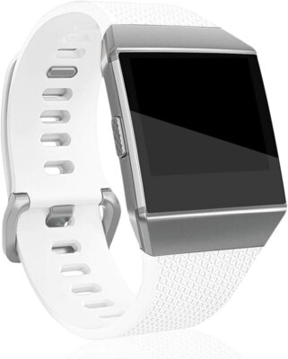Replacement Silicone Rubber Classic Band Strap Wristband For Fitbit Ionic Watch