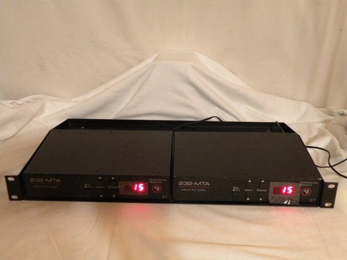Contemporary Research 232-MTA Mono TV Tuner, 125 Channels in Off-Air, Lot of 2