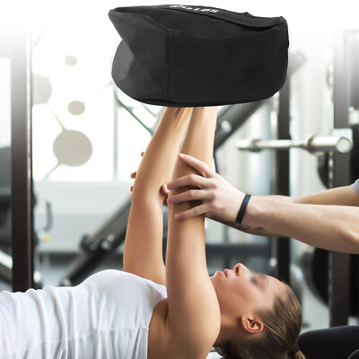 Portable 100LBS Capacity Sandbag Black Gym Workout Strength Training Power Bag