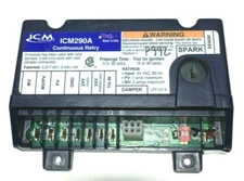 ICM CONTROLS ICM290A Intermittent Pilot Ignition Control Module used #P992