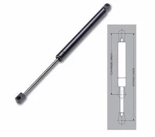 SUSPA® C16-11028 12" Gas Prop/Strut 40 lbs - Set of Two