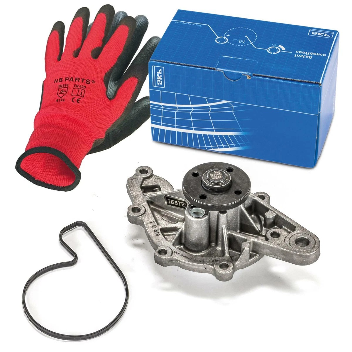 Pompe à Eau SKF VKPC 87813 Avec Joints - Pièce De Rechange Haute Qualité Pour Réparation Moteur - Compatibilité à Vérifier
