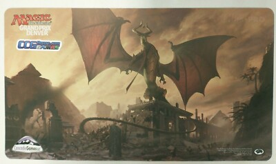 MTG Grand Prix Denver 2017 Playmat (Nicol Bolas Concept Art