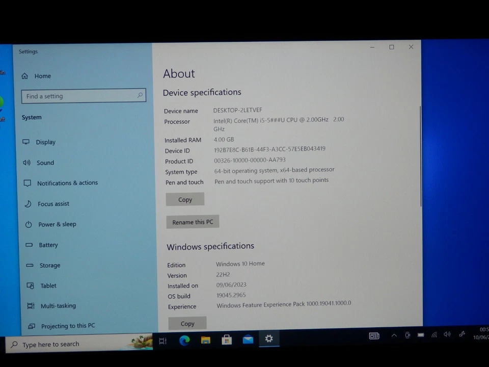 HP Spectre X360 Convertible 13, Intel i5, 4GB Ram, 256GB SSD, 13,3" FHD, HD 5500 - Bild 4 von 4