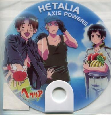 plastic fan Hetalia Axis Powers anime movic Germany Italy Japan