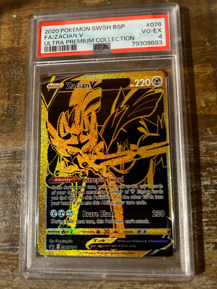Zacian V SWSH076 SWSH: Sword & Shield Promo Cards Holo for sale